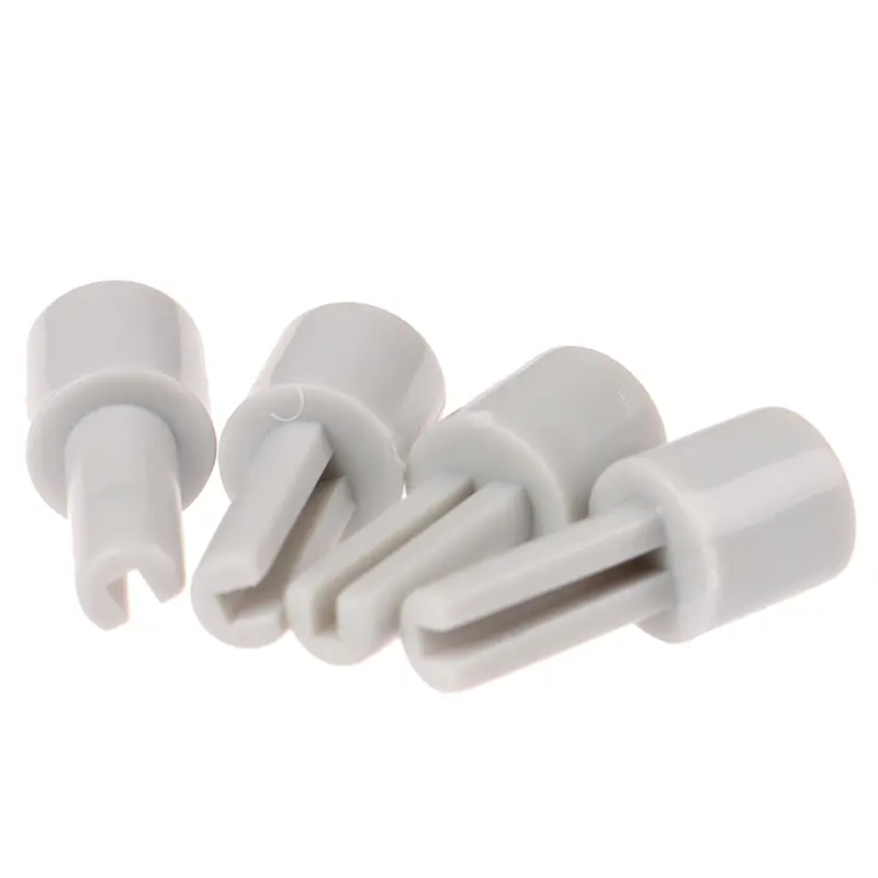 2/4pcs Plastic Mixer Potentiometer Lengthening Shaft Grey Extension Long axis 10MMX25MM