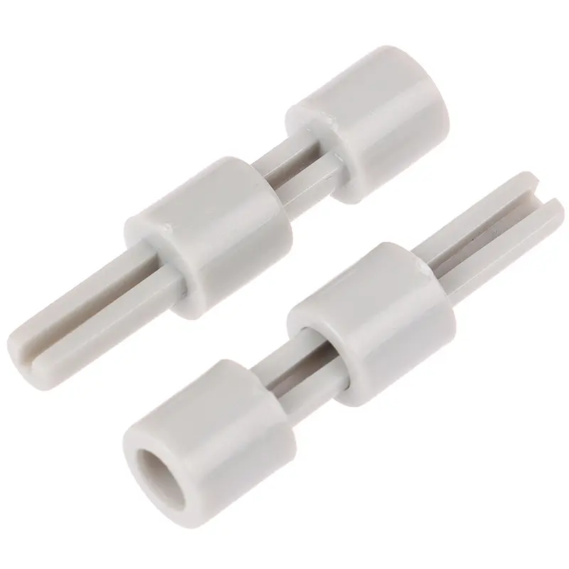 2/4pcs Plastic Mixer Potentiometer Lengthening Shaft Grey Extension Long axis 10MMX25MM