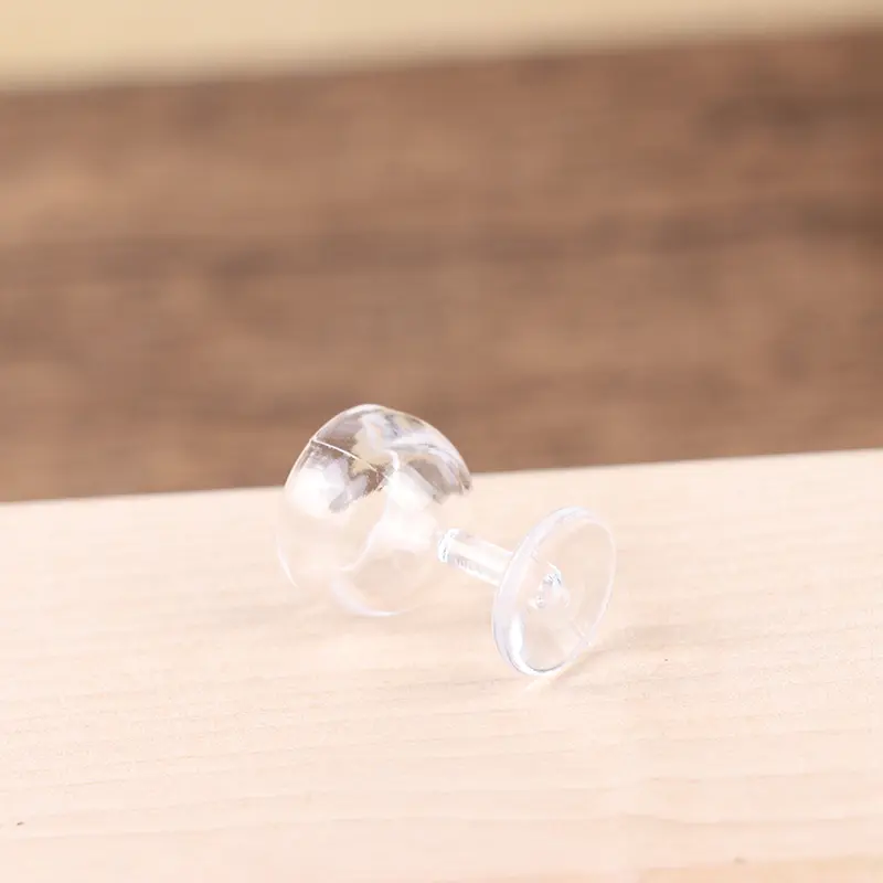 10PCS/set 1:12 Dollhouse Miniature Red Wine Cup Kitchen Decor toy Goblet for Doll House Decoration Accessories