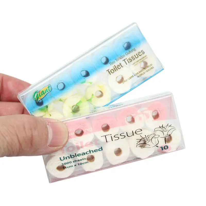 1 Set 1/12 Dollhouse Mini Paper Towel Roll Model Toilet Tissue Decoration Dolls House Bathroom Accessories