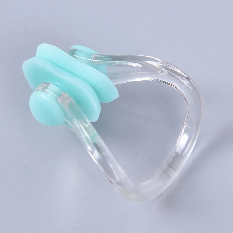 10pcs/lot High Quality Reusable Soft Silicone Swimming Nose Clip Comfortable Diving Surfing Swim Clips For Adults Children