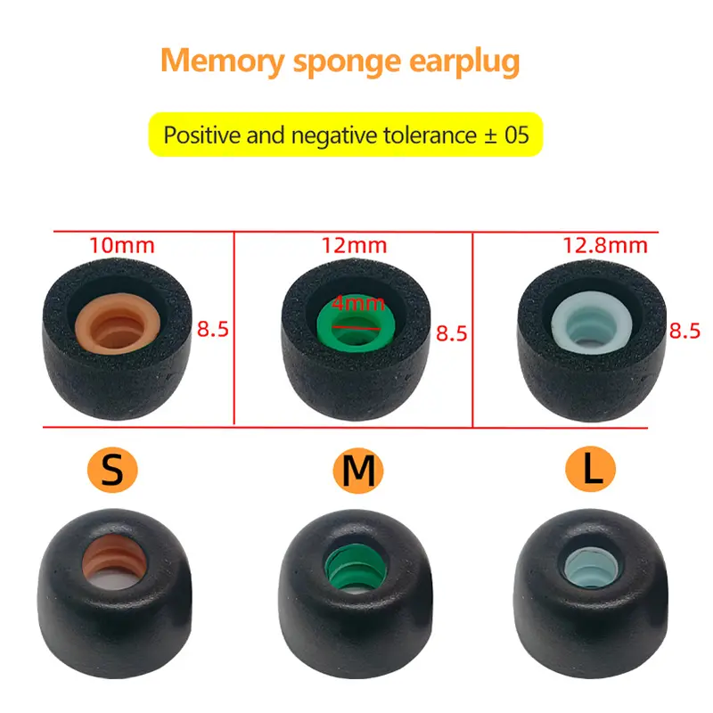 Protective Earbuds Anti-allergic Ear Plugs For WF-1000XM4 WF-1000XM3 Wireless Bluetooth Earphone Memory Cotton Earplug Sleeve