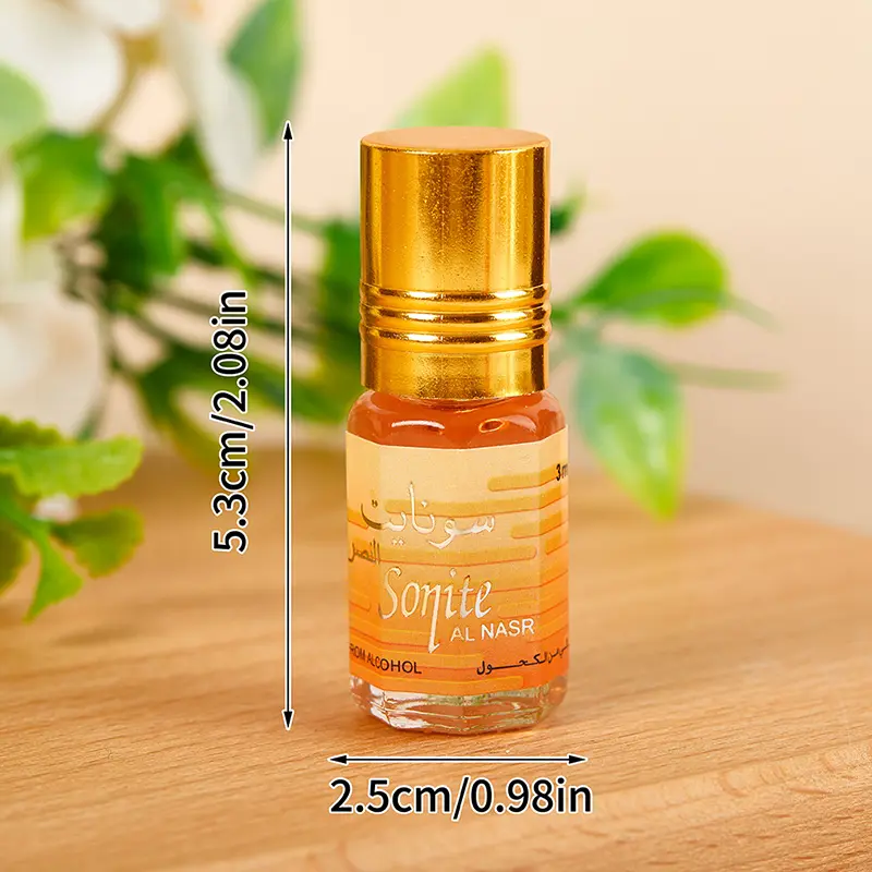 3ML Muslim Roll On Perfume Fragrance Essence Oil Body Scented Long Lasting Alcohol Free Natural Floral Essential
