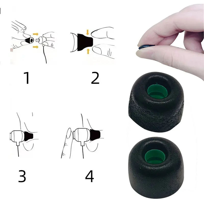 Protective Earbuds Anti-allergic Ear Plugs For WF-1000XM4 WF-1000XM3 Wireless Bluetooth Earphone Memory Cotton Earplug Sleeve