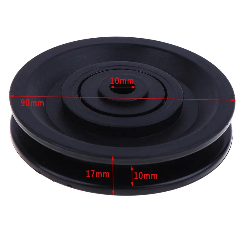 1PC 90mm Bearing Pulley Wheel Universal Gym Fitness Equipment Replacement Accessories Wearproof