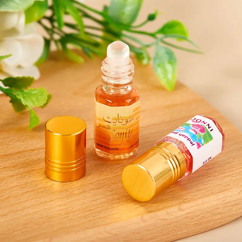 3ML Muslim Roll On Perfume Fragrance Essence Oil Body Scented Long Lasting Alcohol Free Natural Floral Essential