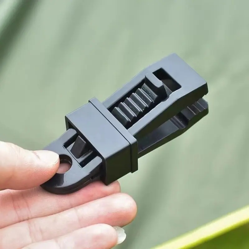 1Pc Outdoor Camping PlasticTent Clamps Fixing Clips Canopy Windproof Ropes Awning Clips,Cloth Fixing Clips
