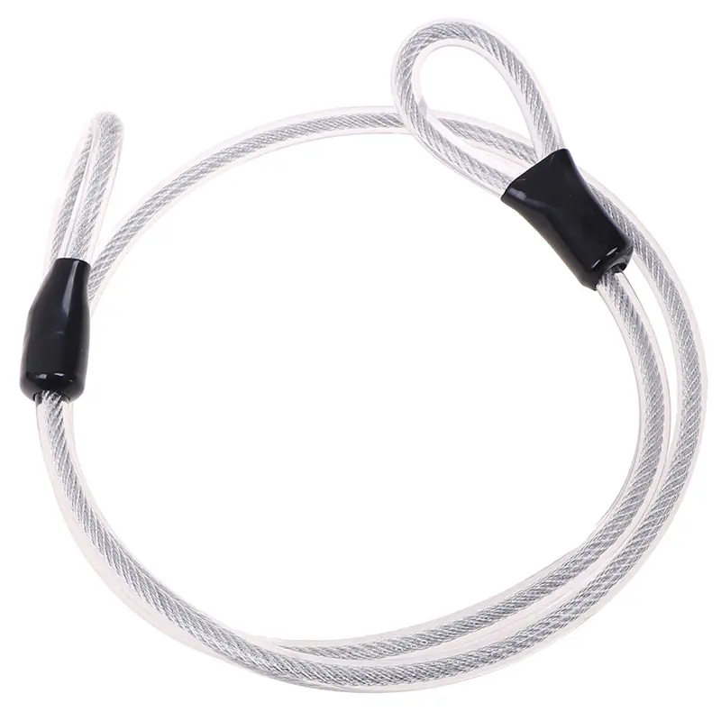 10mm 1.2m Bicycle Lock Wire Cycling Strong Steel Cable Rope Anti-theft