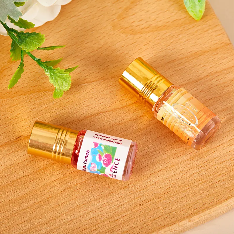 3ML Muslim Roll On Perfume Fragrance Essence Oil Body Scented Long Lasting Alcohol Free Natural Floral Essential