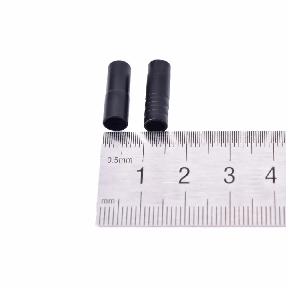 100Pc 4/5mm Bike Bicycle Cable Housing Brake Gear Outer End Caps Tips Crimps