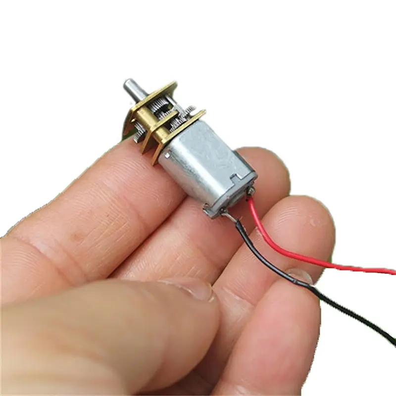 1Pc N20 DC3-6V Electric Micro DC Geared Motor 26-53RPM Metal Motor Gear Adjustable Speed Reversed