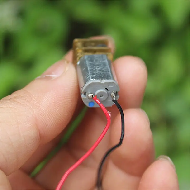 1Pc N20 DC3-6V Electric Micro DC Geared Motor 26-53RPM Metal Motor Gear Adjustable Speed Reversed