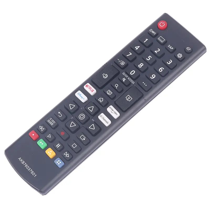 1pc Universal TV Remote Control Portable Smart Replacement Parts Lightweight AKB76037601 For LG LED