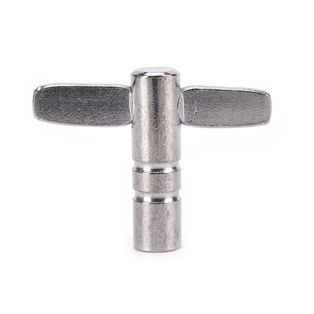 Metal Drum Sticks Skin Tuning Key Tuner Solid Square Socket Durable Tool