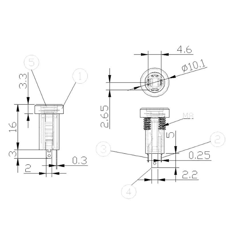 1pc PJ392A 3.5MM Audio Jack Socket 3 Pole Black Stereo Solder Panel Mount Three Or Four Feet With Internal Screw Thread