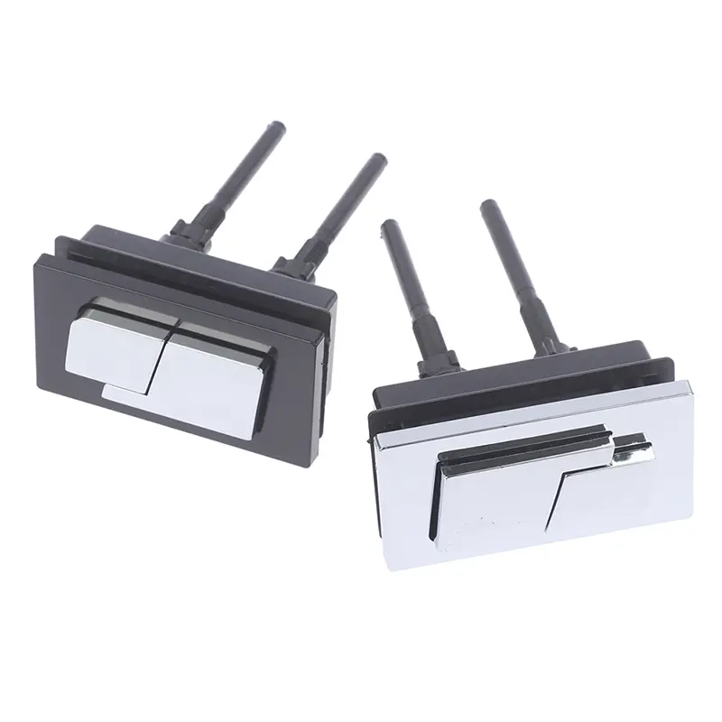 1pc Dual Flush Toilet Tank Button Round Square Push Buttons