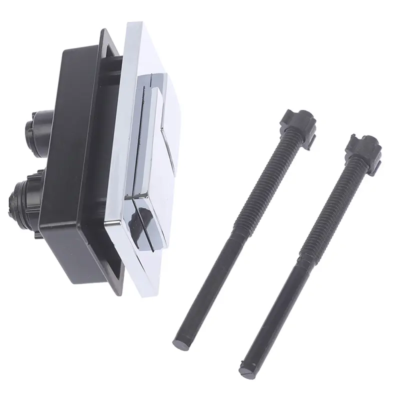 1pc Dual Flush Toilet Tank Button Round Square Push Buttons