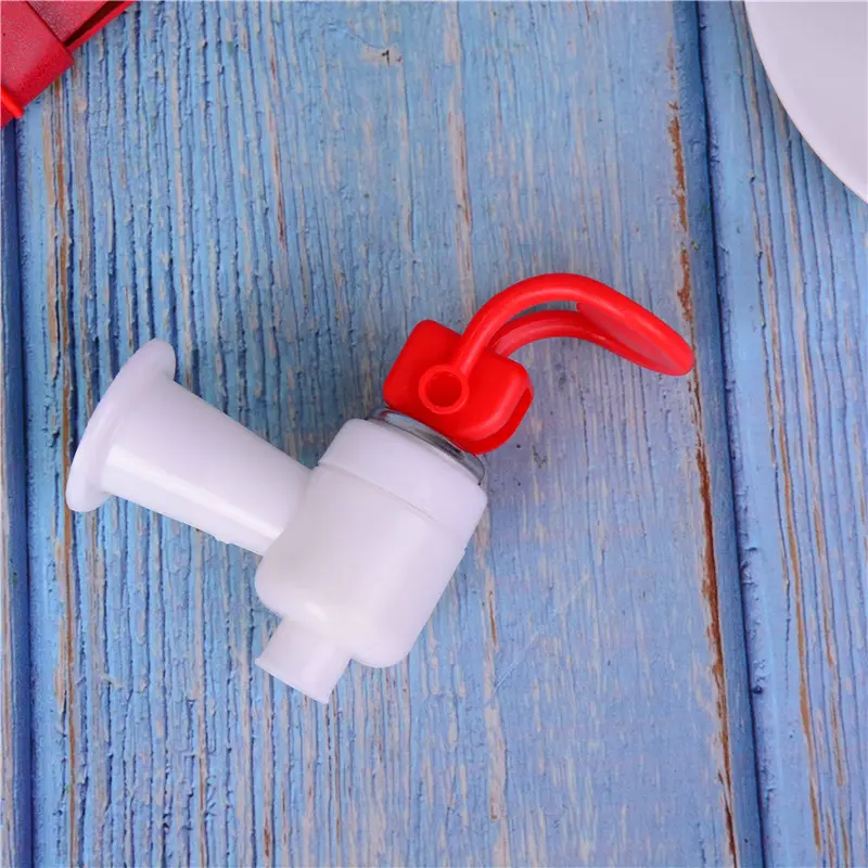 1PC Push Type Plastic Water Dispenser Faucet Tap Replacement Home Essential Drinking Fountains Parts Bibcocks Accessories