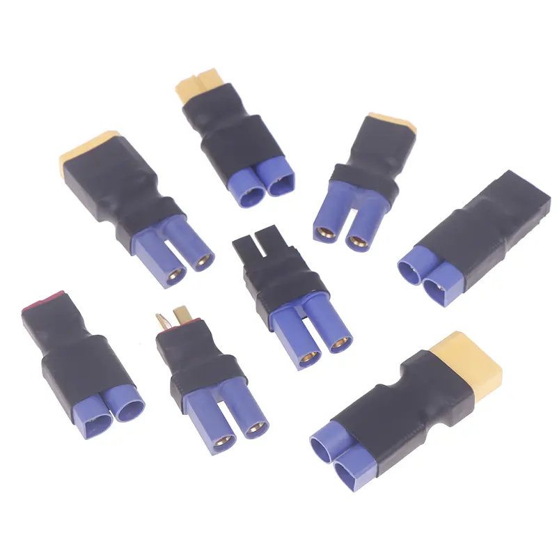 Adapter EC5 To XT60 XT90 T TRX Deans Female Male Connectors Banana Plug RC Lipo Battery Control Parts DIY