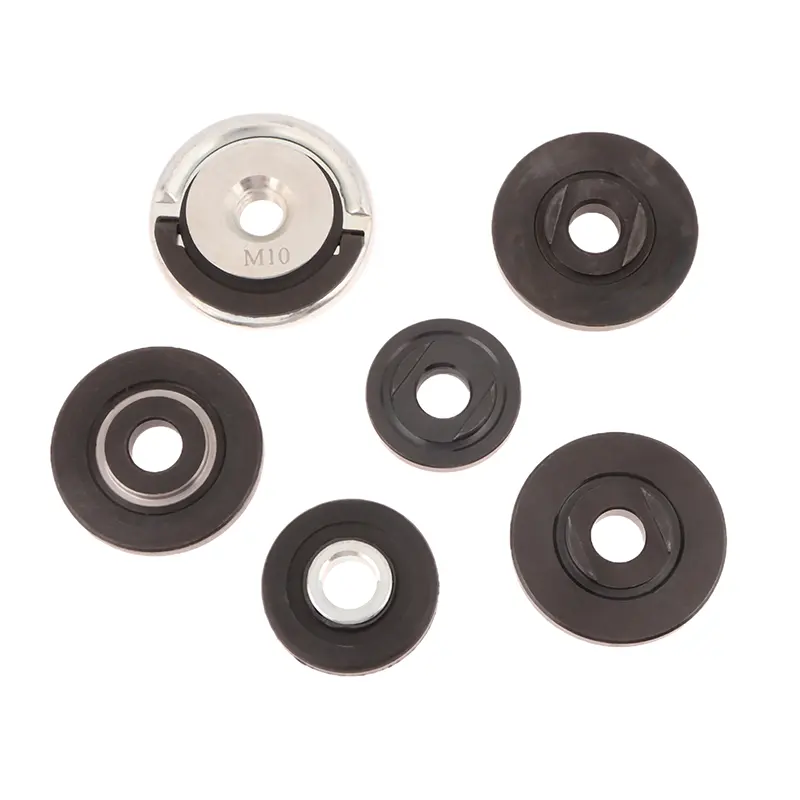 M10 Quick Release Self-Locking Angle Grinder Inner Outer Flange Nut Fittings Thread Tools For 16/20/22/22.2MM Bore Cutting Discs