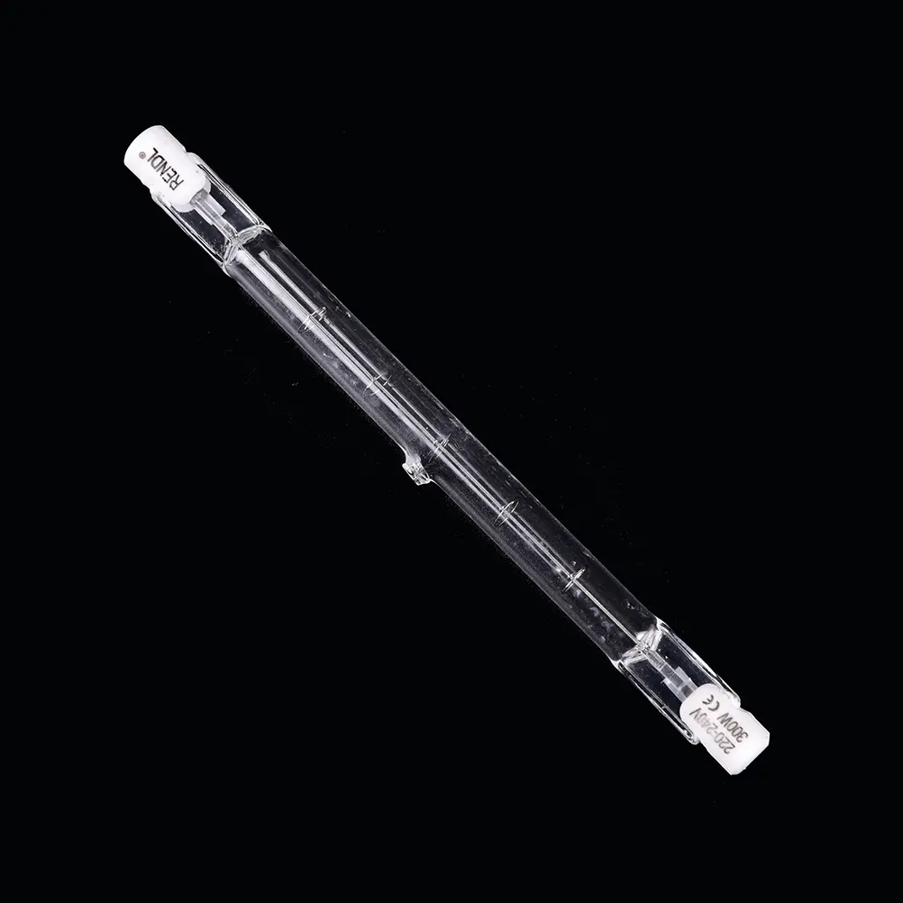 1pc 118mm R7s Halogen Floodlight Bulb Bulbs 300W 220V-240V Lamp Tungsten Filament Double Ended Linear
