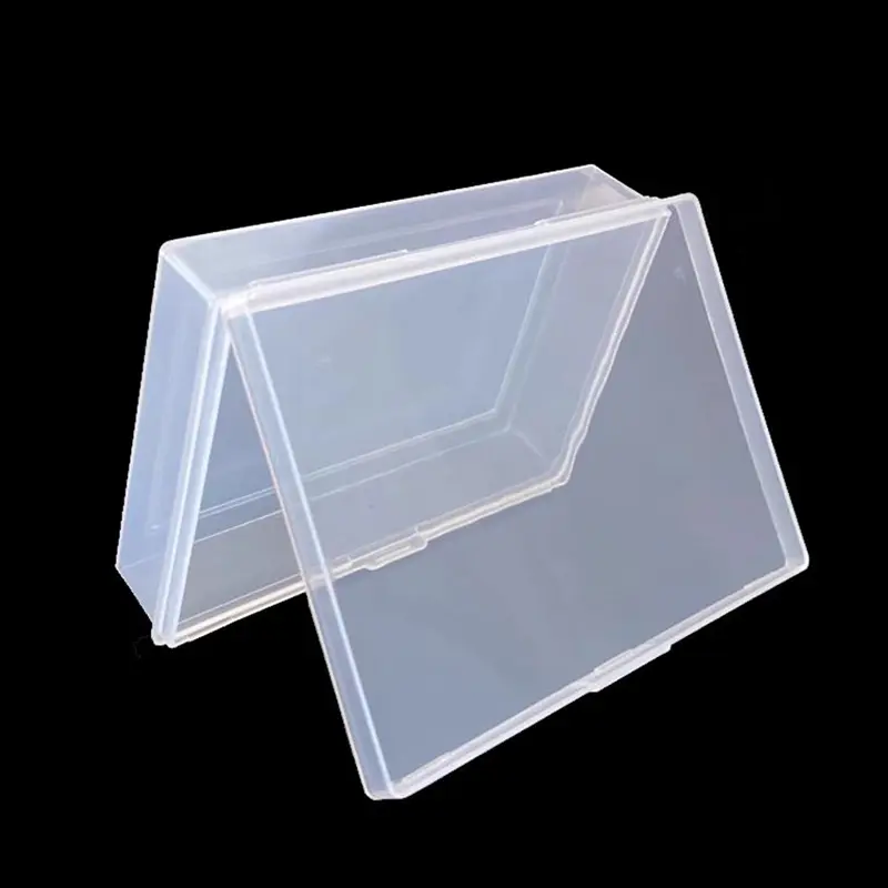 Transparent Plastic Poker Box Board Game Playing Cards Storage Packaging