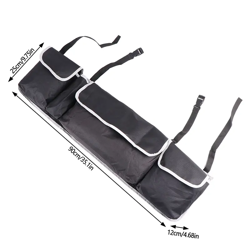 Car Trunk Organizer Backseat Storage Bag High Capacity Multi-use Oxford Car Seat Back Organizers Automobile Interior