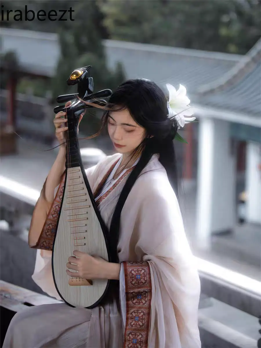 New Hanfu Robe Straight Restoration of The Traditional Wei Jin Dynasty Southern and Northern Dynasties Court Ancient Clothing