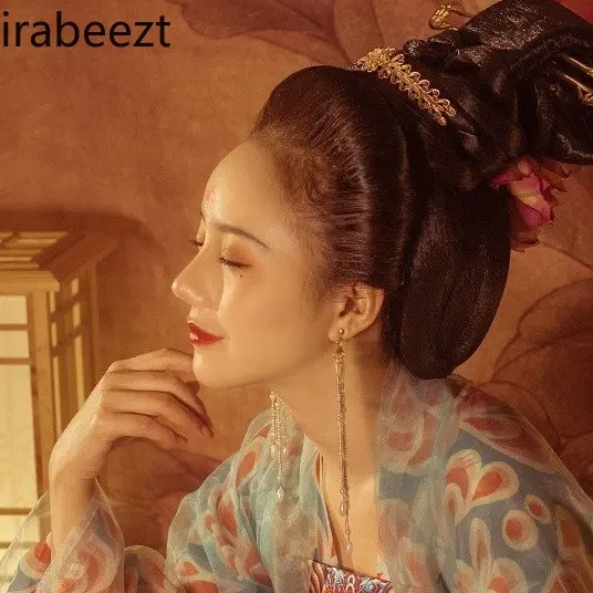 Fashion Popular Chest Skirt Fairy Style Wide Sleeve Princess Ancient Tang Song Dynasty Dance Skirt Suit Chinese Hanfu