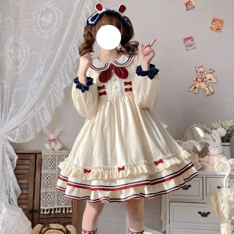 Original Design Bunny Ice Cream LOLita Autumn/Winter Embroidery Sweet and Lovely Mainland China Lolita Clothes