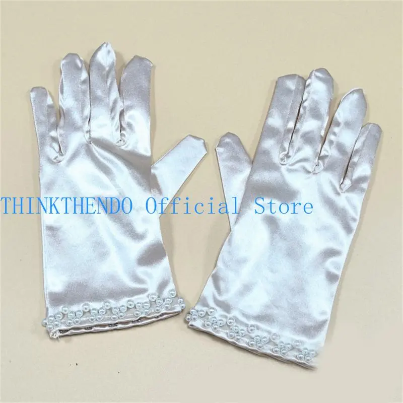 39BB Evening Party Performances Gloves Lady Dancing Gloves Banquet Wedding Gloves
