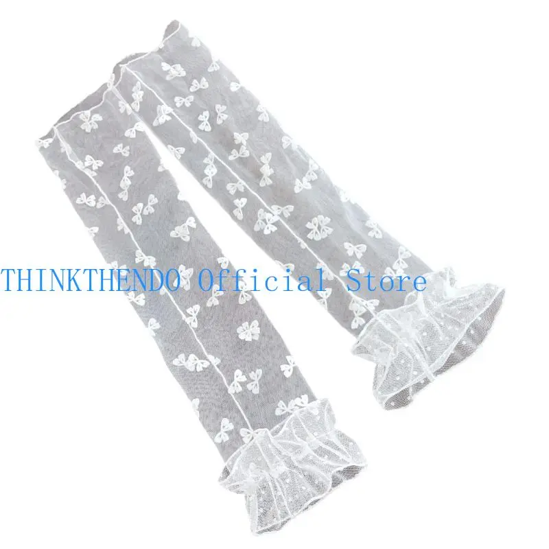 39BB 2lots Women Skin Protecting Arm Sleeves Comfort and Breathability Oversleeve for Outdoor Activity Women