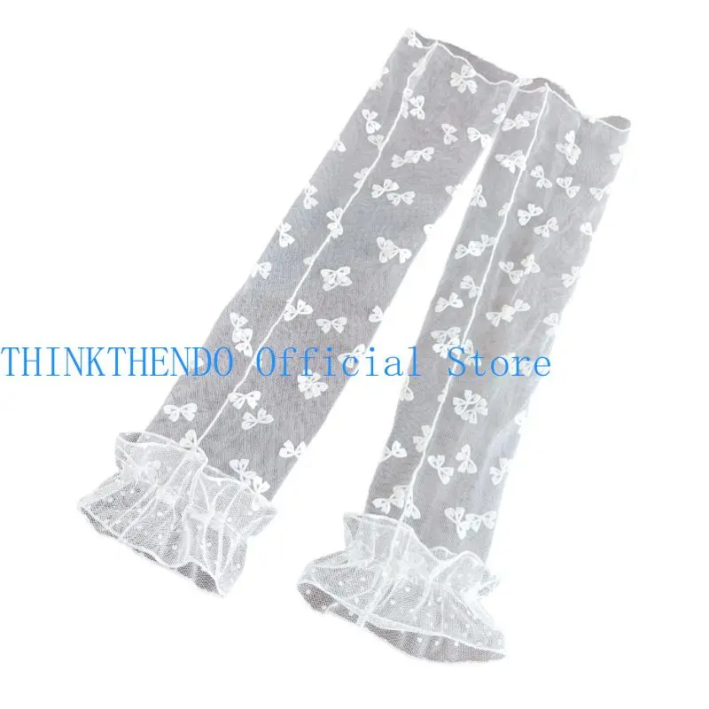 39BB 2lots Women Skin Protecting Arm Sleeves Comfort and Breathability Oversleeve for Outdoor Activity Women