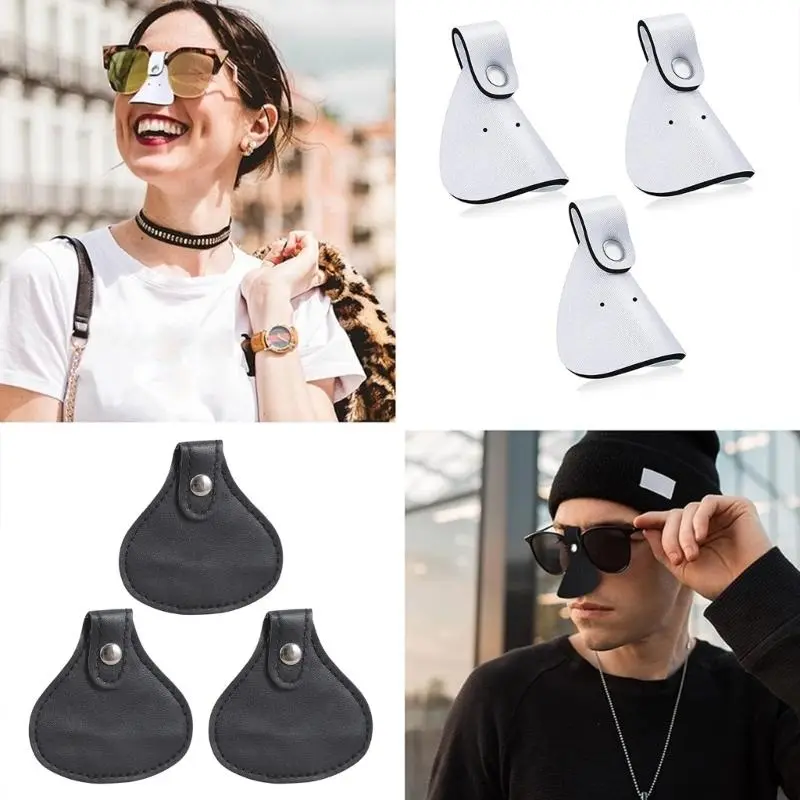 652F 3pack Light weight Breathable Face Sun Shield Outdoor Sports Nose Protectors for Outdoor Activity
