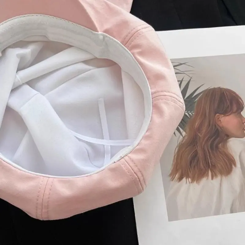 652F Novelty Pig Theme Caps Unique Octagonal Hat Comfortable and Breathable For Youth Adults And Teens Everyday Wear