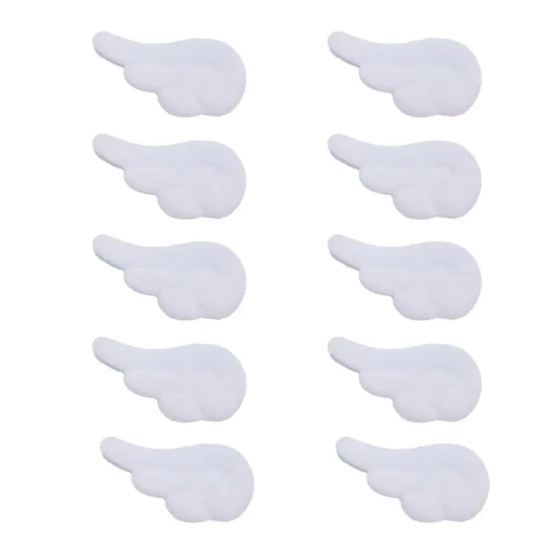 652F 10PCS Sweet Color Wing Appliques for DIY Hat Clothes Sewing Patches Handmade Headwear Hair Clips Accessories