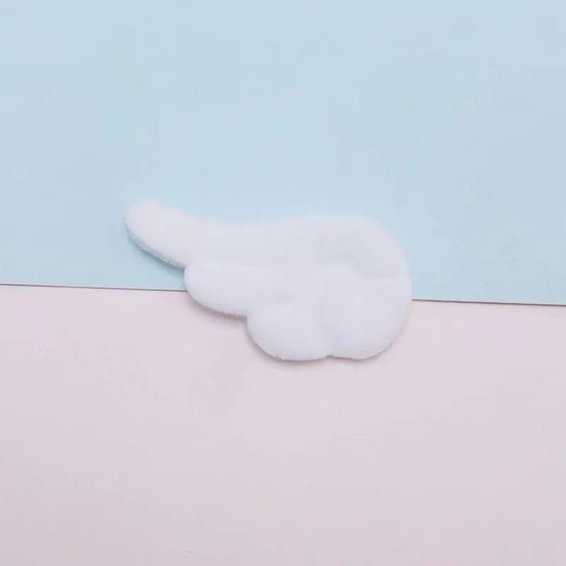 652F 10PCS Sweet Color Wing Appliques for DIY Hat Clothes Sewing Patches Handmade Headwear Hair Clips Accessories