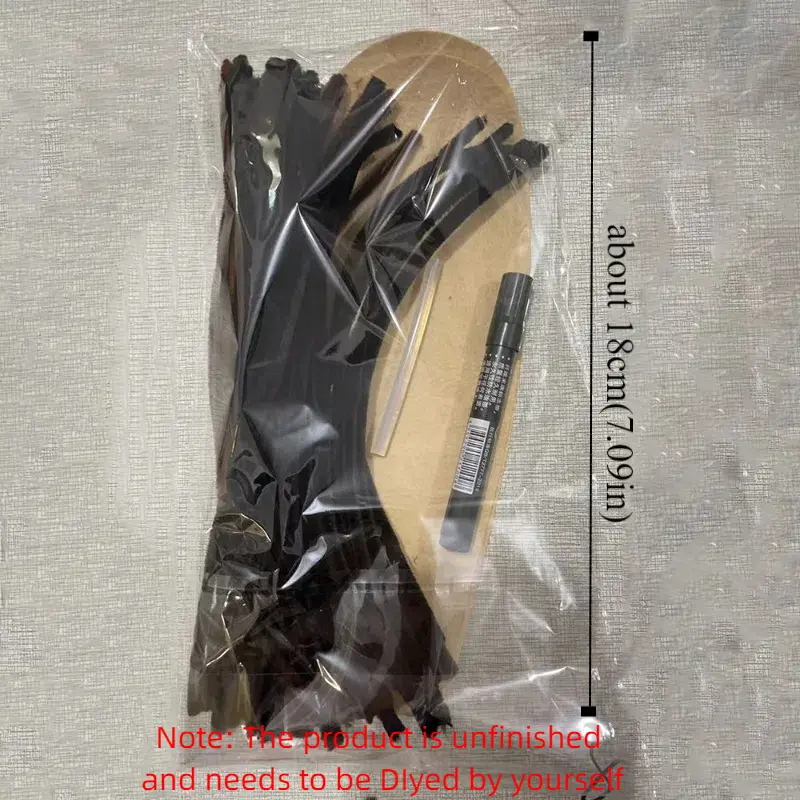 Creative Cat Cosplay Cockroach Costume Cartoon Cute Pet Clothes Material Kit with Cockroach Wings Unfinished