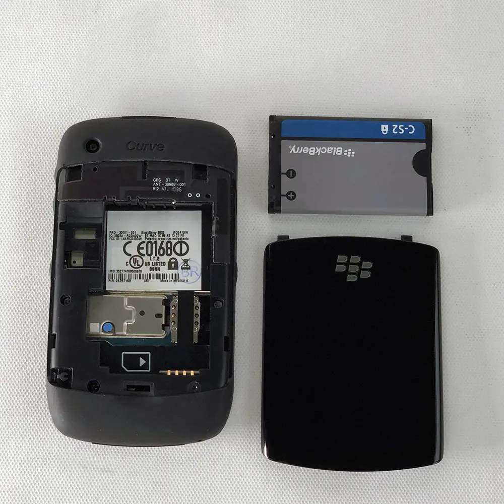 BlackBerry Curve 8520 Mobile Cell Phone Smartphone 2G WIFI Bluetooth Used BlackBerry OS Cellphone Original Unlocked Made on 2009