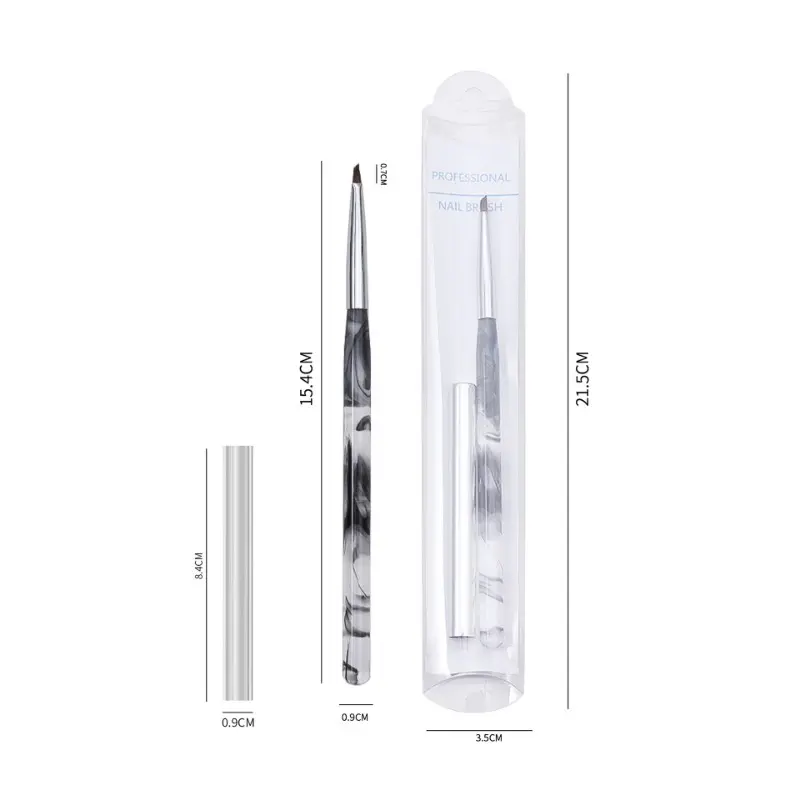 New Universal Triangle Pen Nail Brush with High Aesthetic Nail Art Color Painting Pen Ink Painting Pole DIY Nail Art Nail Salon