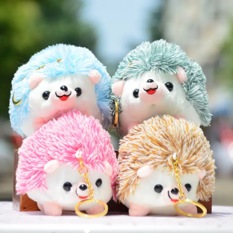 Mini Stuffed Cozy Animals Hedgehog Cute Plushie Toy Charms Plush Hedgehogs Gifts Buddies Decoration Charms Holiday Easter Party