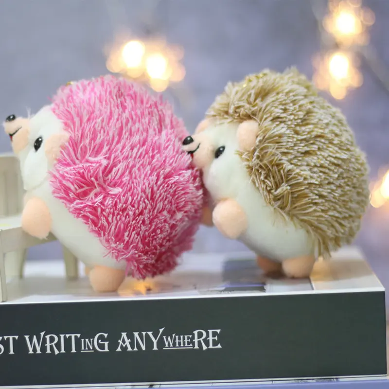 Mini Stuffed Cozy Animals Hedgehog Cute Plushie Toy Charms Plush Hedgehogs Gifts Buddies Decoration Charms Holiday Easter Party