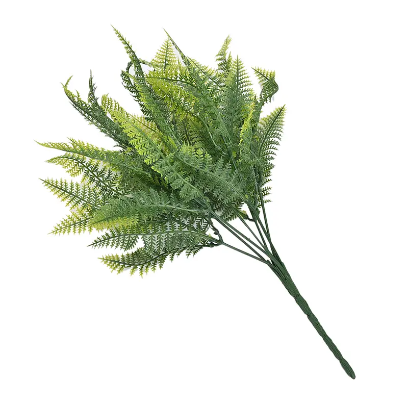 1 Pc 7 Branches 38 x 16cm Artificial Asparagus Fern Grass Plant Flower Home Floral Decoration Accessories