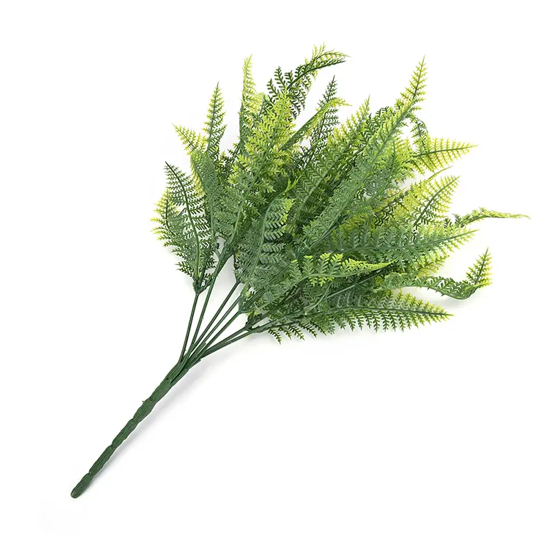 1 Pc 7 Branches 38 x 16cm Artificial Asparagus Fern Grass Plant Flower Home Floral Decoration Accessories
