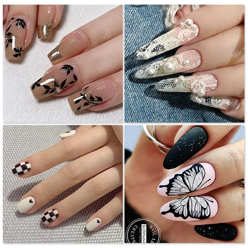 BORN PRETTY Butterfly Flower Leaves Nail Stamping Plates Animal Floral Line Nail Art Templates Printing Stencil Tools 12*6cm