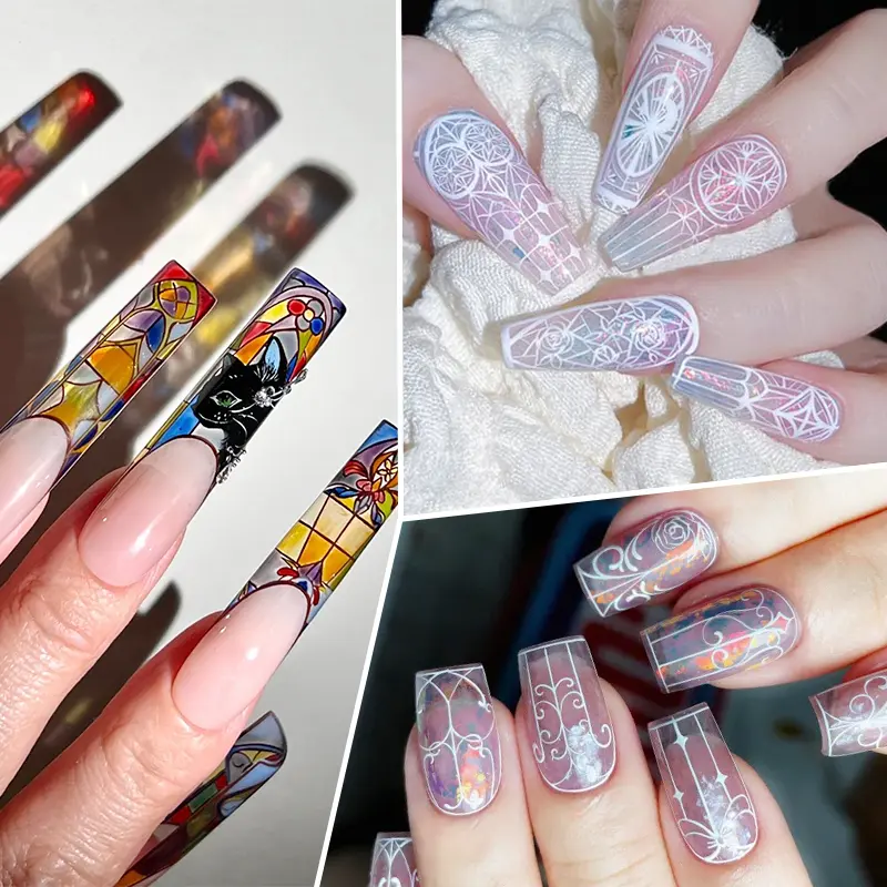 BORN PRETTY Butterfly Nail Art Stamping Plates Flower Stripe Line 3D Image Drawing Template Stencil Printing Tools Decoration