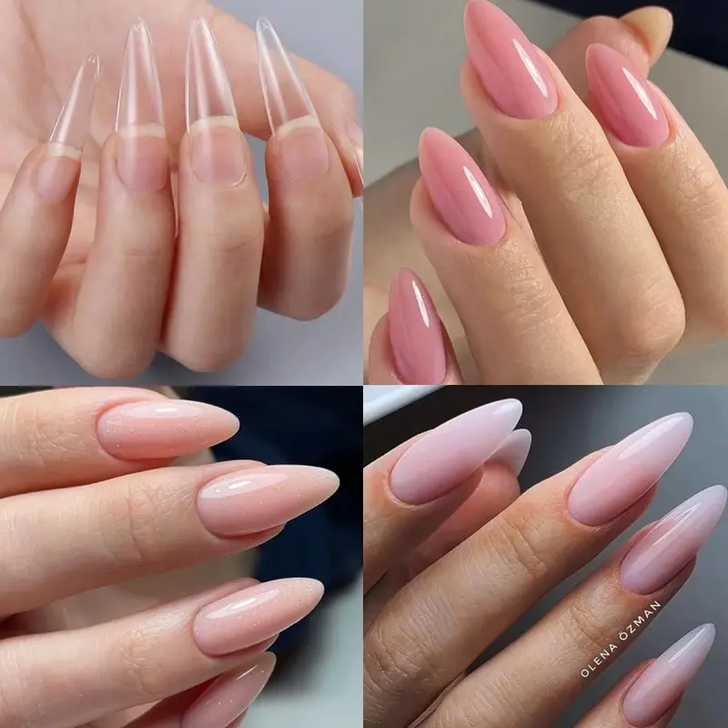 BORN PRETTY 30ML Large Capacity Extension Nail Gel Polish Glitter Crystal Nail Art Fast Building Hybrid Varnish UV Acrylic Gel