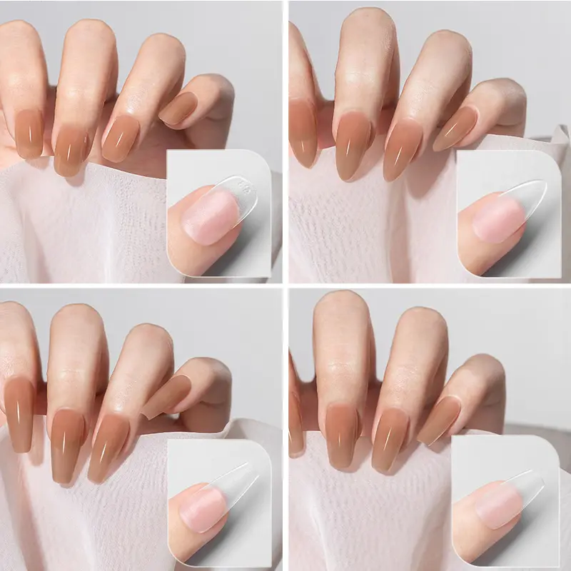 BORN PRETTY Acrylic Gel For Manicure Crystal 30ml Nail Gel Polish For Extension False Nail Tips Quick Building Hybrid Varnish