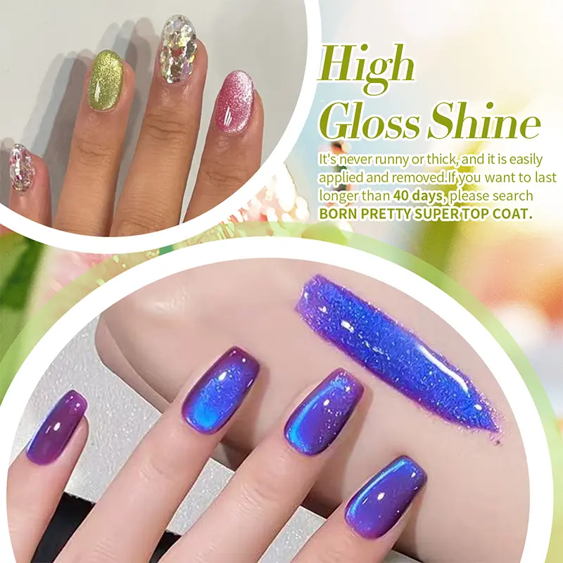 BORN PRETTY 10ml Guava Summer Colored Cat Magnetic Gel Nail Polish Honey Trap Grape Purple Fruit Soak Off UV Nail Salon Home