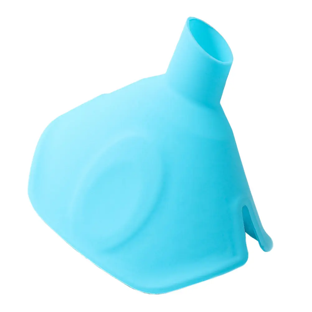 Silicone Funnel Anti Scald Pot Lid Holder Heat Resistant Nonslip Insulation Kitchen Supplies Multi Functional Silicone Material